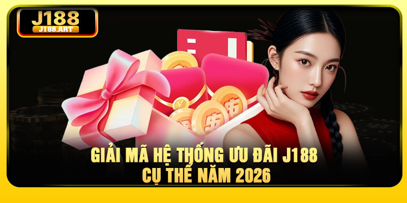 Ưu Đãi J188 - Cơ Hội Nhận Quà Giá Trị Không Giới Hạn 2 Giải mã hệ thống ưu đãi J188 cụ thể năm 2026